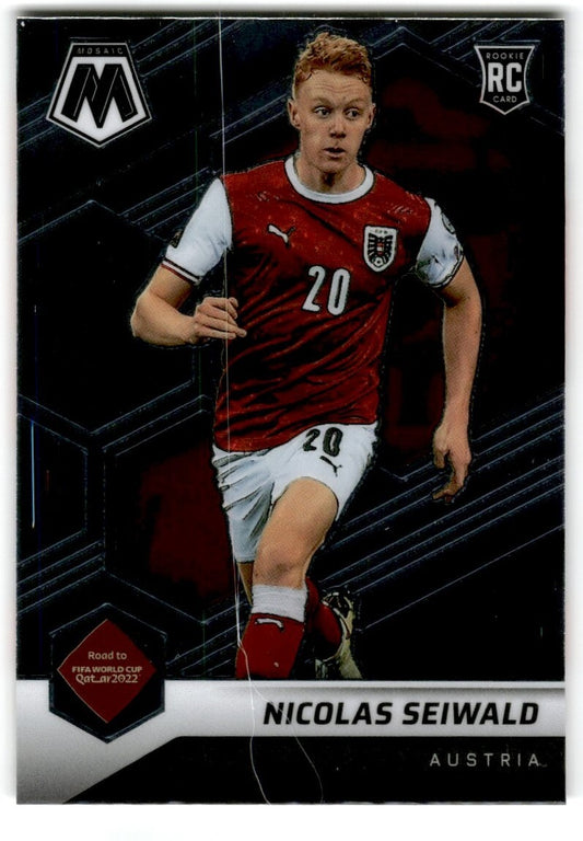2022 Mosaic Nicolas Seiwald Rookie FC Red Bull Salzburg #80