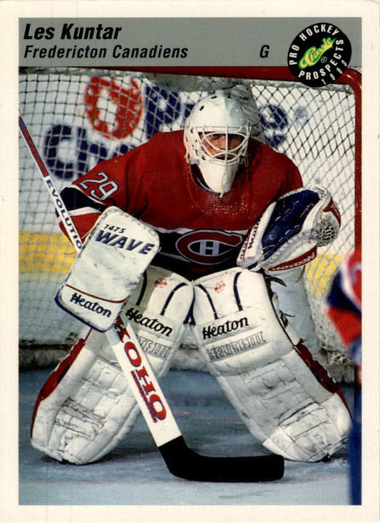 1993 Classic Pro Prospects #72 Les Kuntar Fredericton Canadiens.