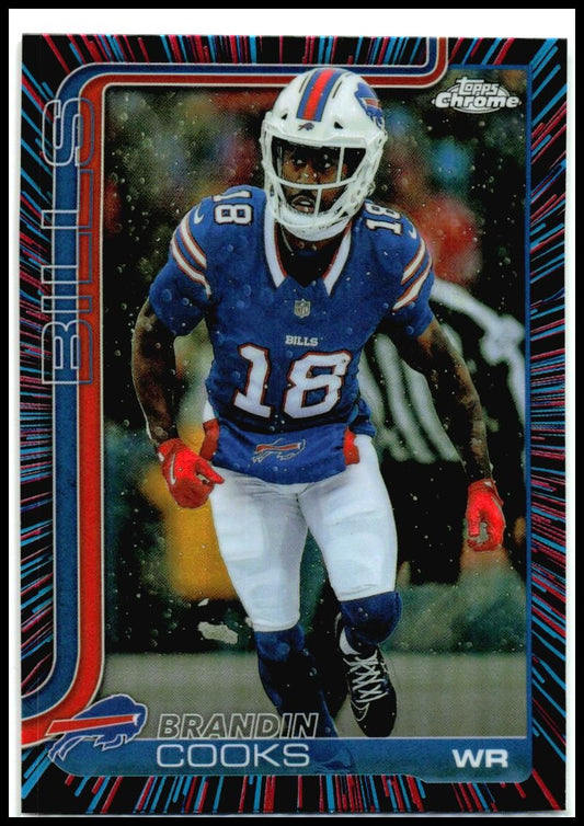 2025 Topps Chrome Tie Dye #217 Brandin Cooks