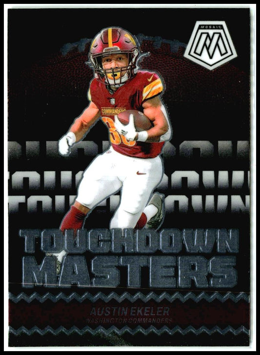 2024 Panini Mosaic Touchdown Masters #TM-AER Austin Ekeler Washington Commanders