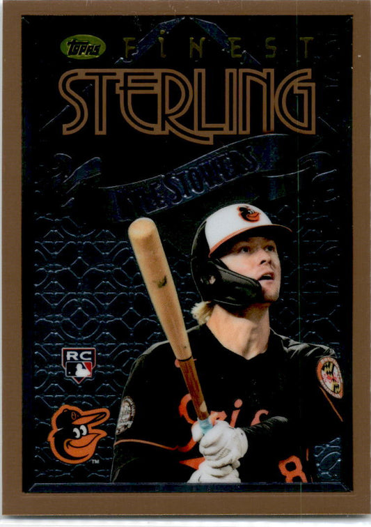 2023 Topps Finest Flashbacks #20 Kyle Stowers Rookie Baltimore Orioles