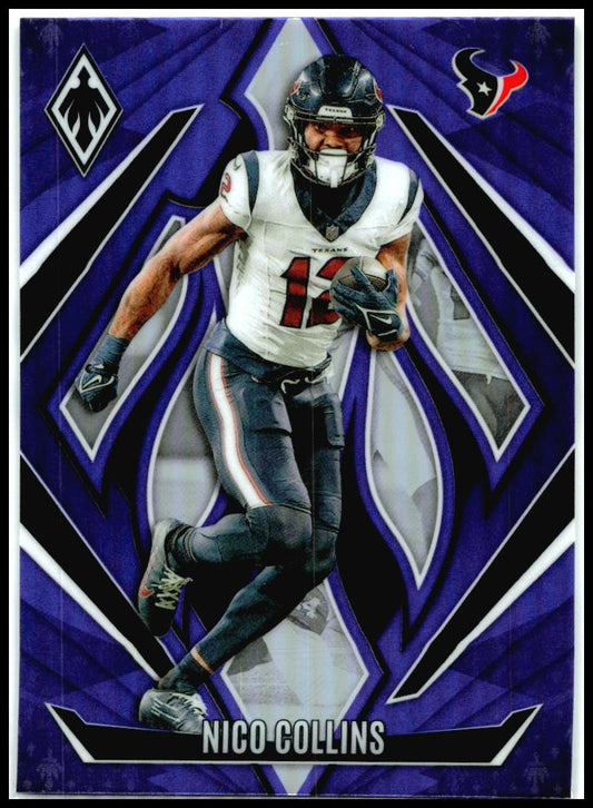 2024 Panini Phoenix Purple #115 Nico Collins Houston Texans
