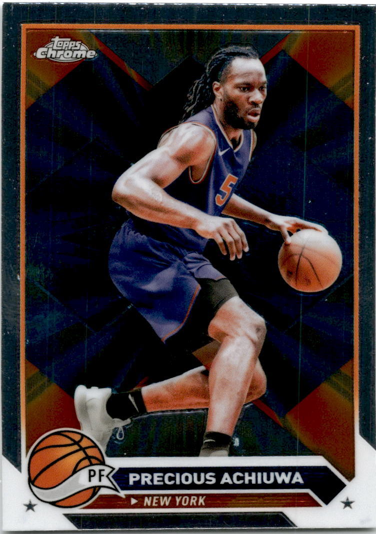 2023-24 Topps Chrome Basketball #167 Precious Achiuwa New York Knicks