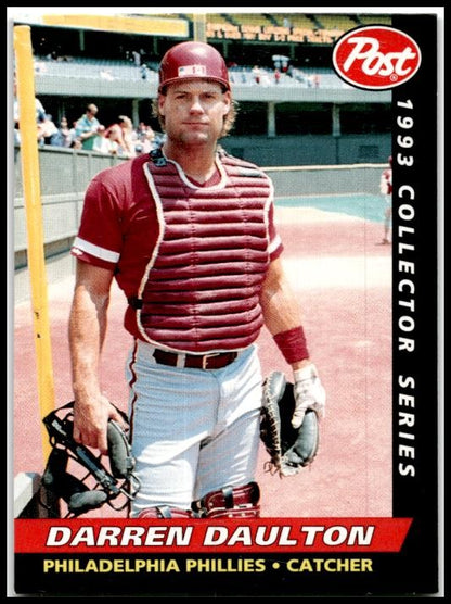 1993 Post Cereal #18 Darren Daulton Philadelphia Phillies