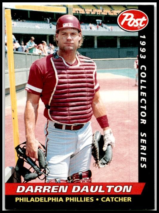1993 Post Cereal #18 Darren Daulton Philadelphia Phillies