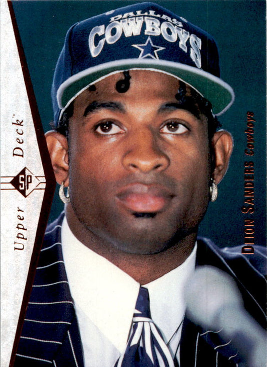 1995 SP #42 Deion Sanders Dallas Cowboys