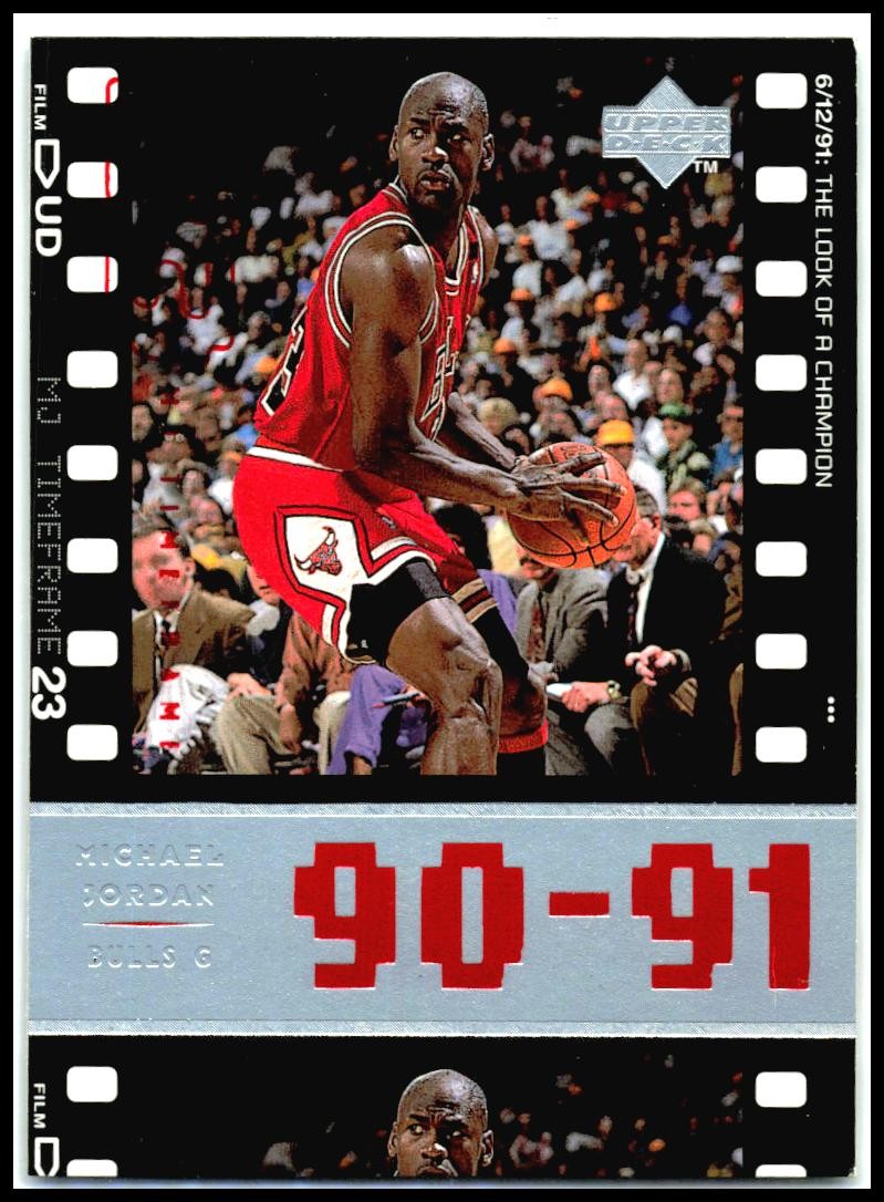 1998 Upper Deck Michael Jordan Living Legend #46 Michael Jordan Chicago Bulls