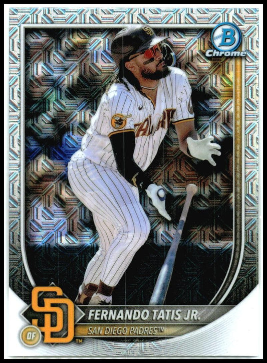 2025 Bowman Chrome Mojo Refractor #23 Fernando Tatis Jr. San Diego Padres
