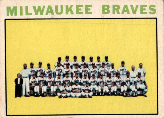 1964 Topps #132 Milwaukee Braves Milwaukee Braves