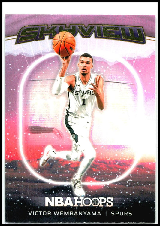 2024-25 Hoops Winter Skyview #16 Victor Wembanyama San Antonio Spurs