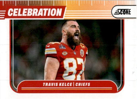 2024 Score Celebration #C-TKE Travis Kelce Kansas City Chiefs