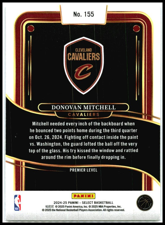 2024-25 Select Blue #155 Donovan Mitchell