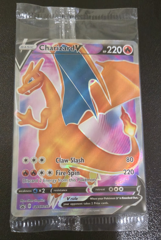 Pokemon Charizard V SWSH050 SWSH: Sword & Shield Promo Card Holo Sealed