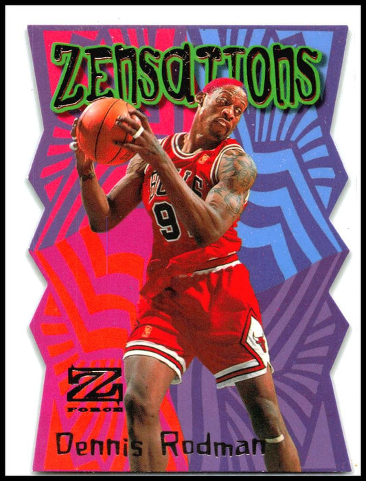 1997-98 SkyBox Z-Force Zensations #18 ZN Dennis Rodman Chicago Bulls