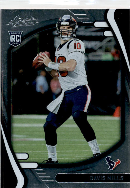 2021 Panini Absolute #123 Davis Mills Houston Texans