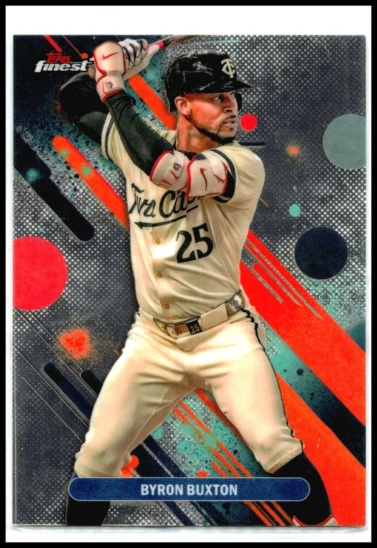 2025 Topps Finest #91 Byron Buxton Twins