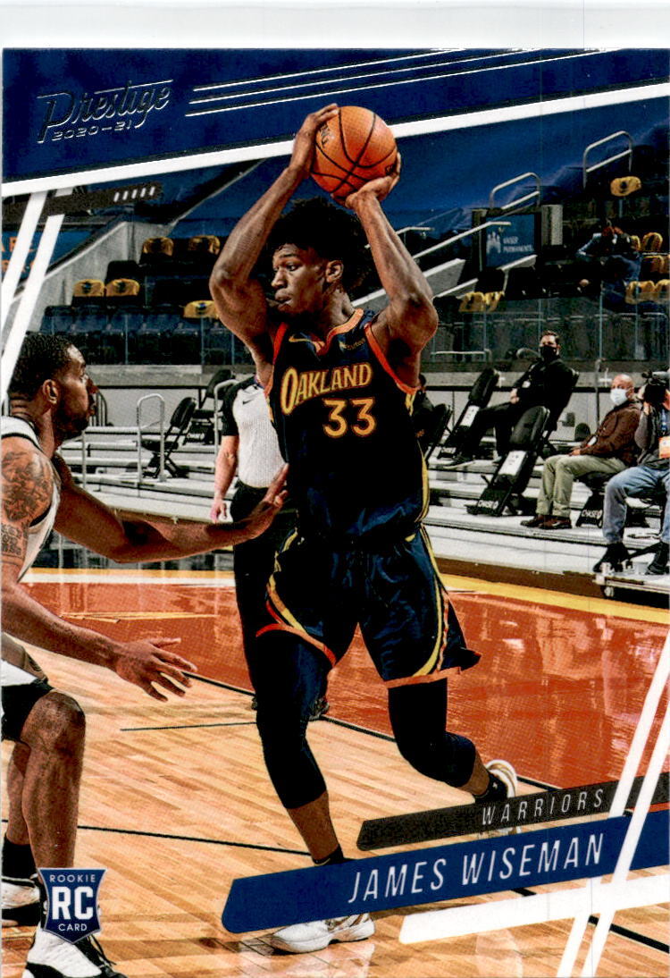 2020-21 Panini Chronicles Prestige #52 James Wiseman RC Golden State Warriors