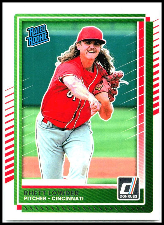 2025 Donruss #74 Rhett Lowder Cincinnati Reds