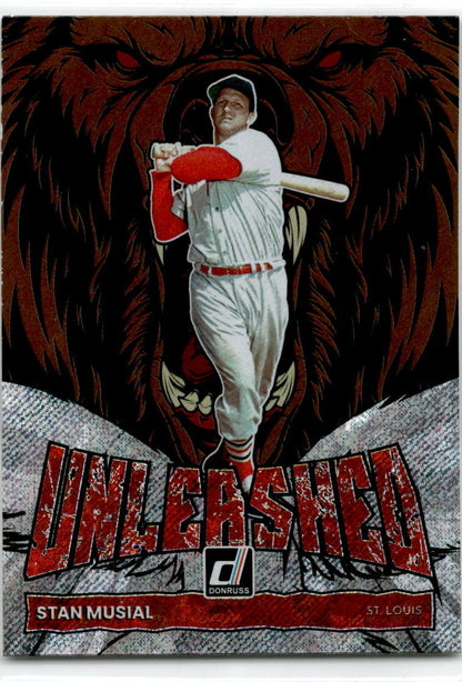 2022 Donruss Unleashed Rapture #UL-14 Stan Musial  St. Louis Cardinals
