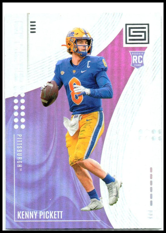 2022 Panini Chronicles Draft Picks Status #8 Kenny Pickett Pittsburgh Panthers