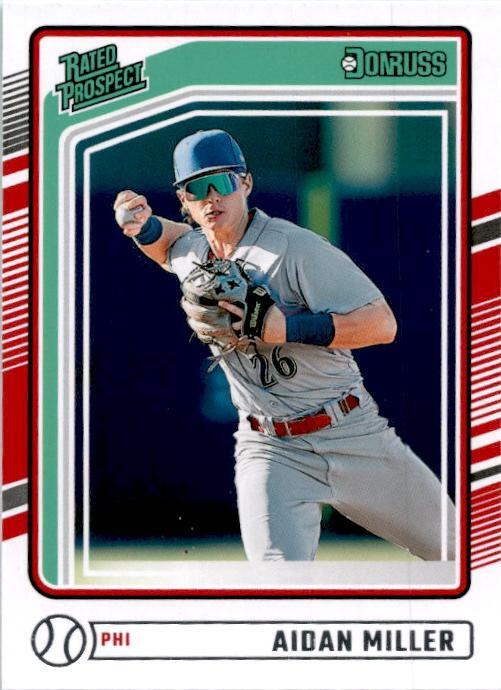2024 Donruss #101 Aidan Miller Philadelphia Phillies