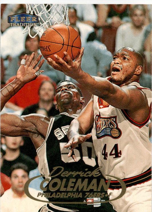 1998 Fleer Tradition #21 Derrick Coleman