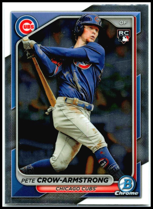 2024 Bowman Chrome #45 Pete Crow-Armstrong Rookie Chicago Cubs