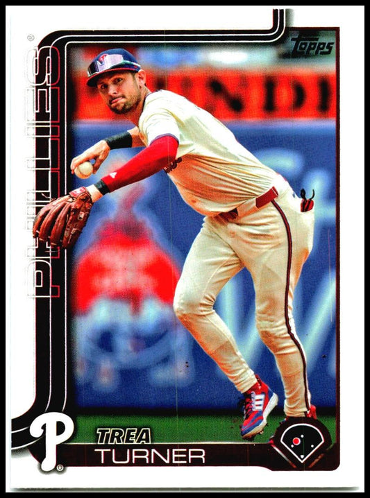 2025 Topps #450 Trea Turner Philadelphia Phillies