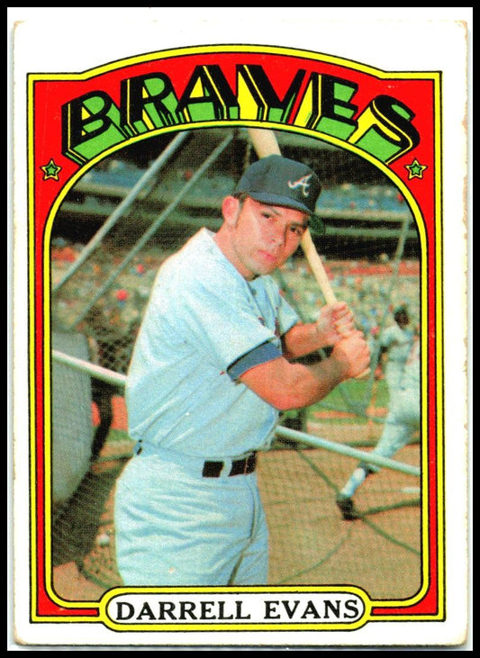 1972 Topps #171 Darrell Evans Atlanta Braves