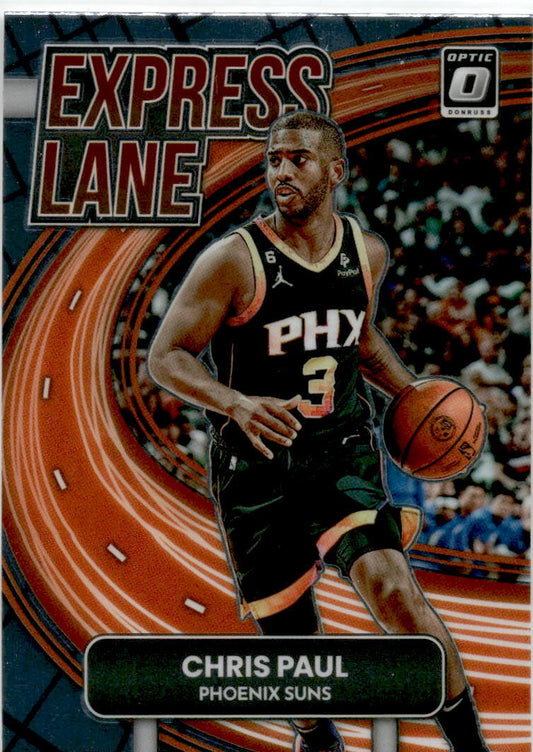 2022 Donruss Optic Express Lane # Chris Paul Phoenix Suns
