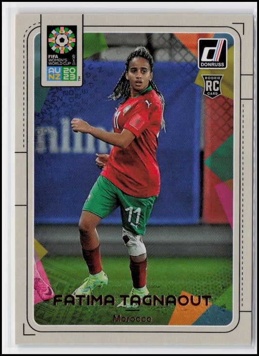 2023 Donruss FIFA Women's World Cup #104 Fatima Tagnaout