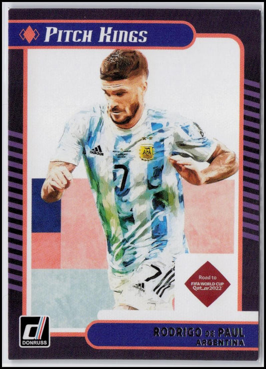 2021-22 Donruss #11 Rodrigo de Paul Pitch Kings