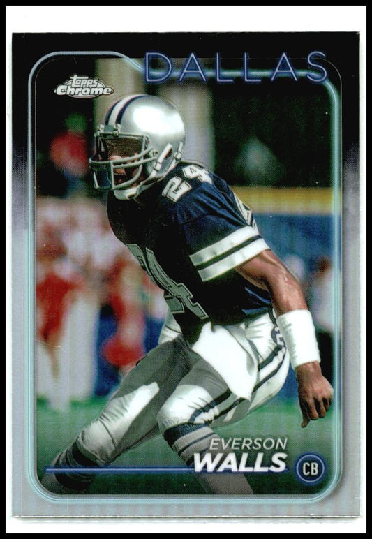 2024 Topps Chrome #55 Everson Walls Dallas Cowboys