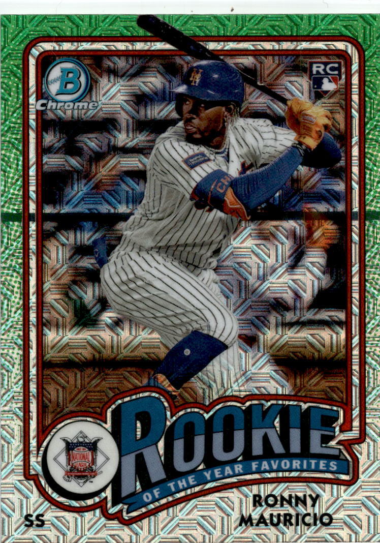 2024 Bowman Chrome Mega #ROY-1 Ronny Mauricio New York Mets