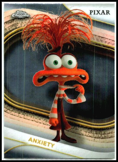 2025 Topps Chrome Disney #84 Anxiety