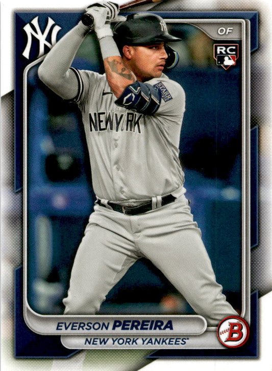 2024 Bowman #93 Everson Pereira Rookie New York Yankees