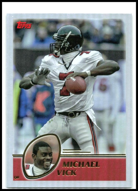 2023 Composite Archives Rainbow Foilboard #431 Michael Vick Atlanta Falcons