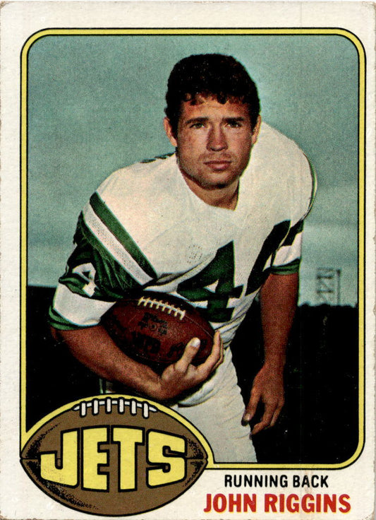 1976 Topps #305 John Riggins New Your Jets