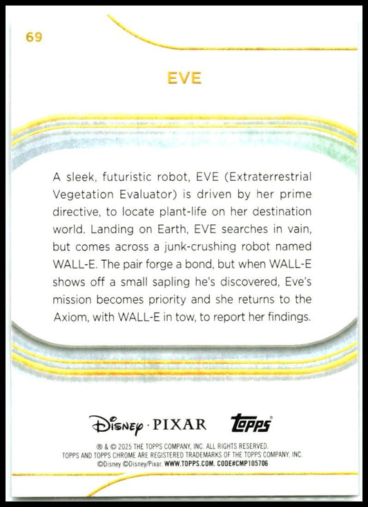 2025 Topps Chrome Disney #69 EVE