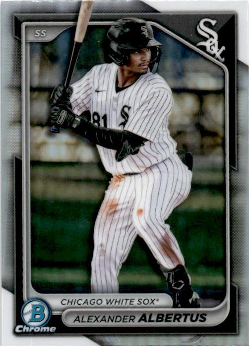 2024 Bowman Draft Chrome #BDC-164 Alexander Albertus Refractor Chicago White Sox