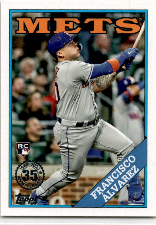 2023 Topps #2T88-40 Francisco Álvarez New York Mets