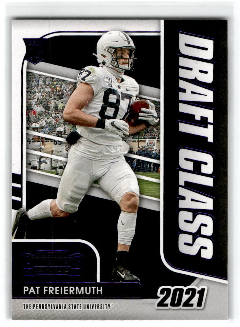 2021  Contenders Draft Picks Purple #29 Pat Freiermuth  Nittany Lions/ Steelers