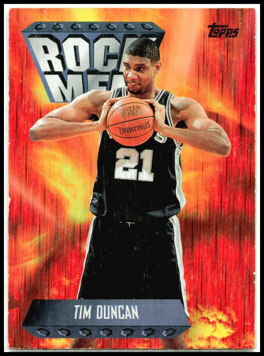 1998-99 Topps Chrome Season's Best Refractors #SB17 Tim Duncan San Antonio Spurs