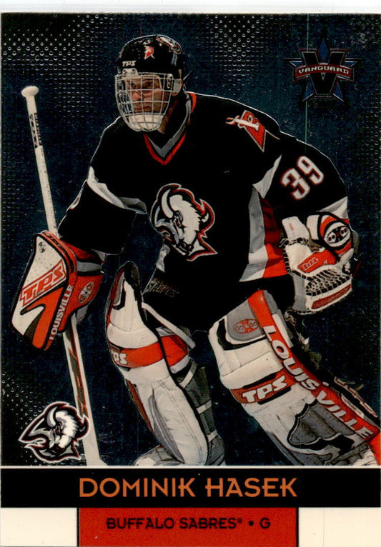 2000-01 Pacific Vanguard #13 Dominik Hasek  Buffalo Sabres