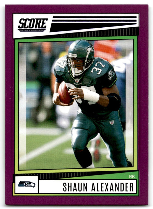 2022 Score Shaun Alexander Seattle Seahawks #179