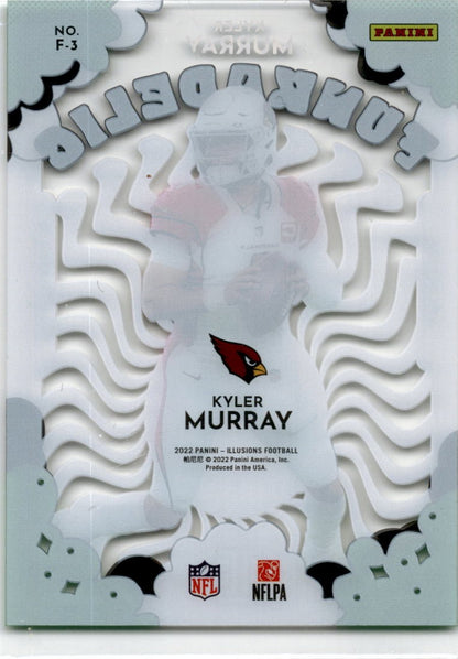 2022 Panini Illusions Funkadelic Emerald #F-3 Kyler Murray Arizona Cardinals