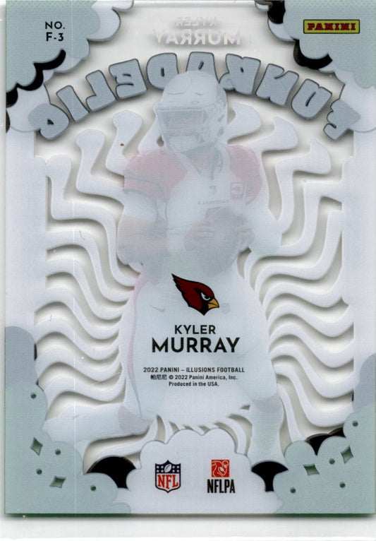 2022 Panini Illusions Funkadelic Emerald #F-3 Kyler Murray Arizona Cardinals