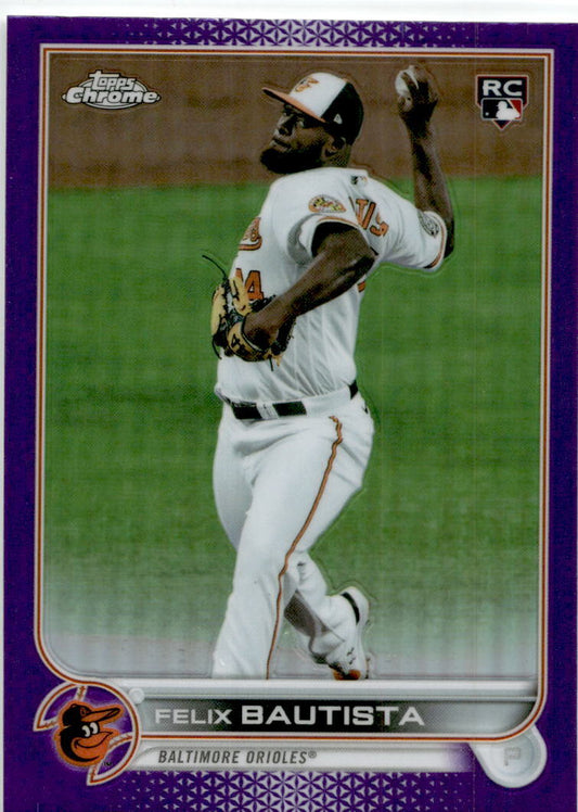 2022 Topps Update Purple #US225 Felix Bautista Baltimore Orioles