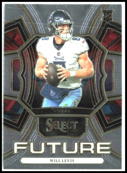 2023 Panini Select Select Future #FUT-WLE Will Levis Tennessee Titans