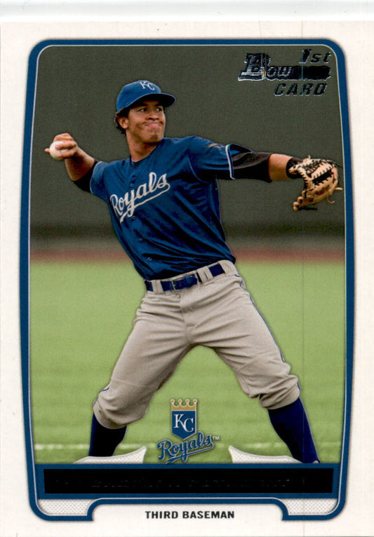 2012 Bowman #BP58 Cheslor Cuthbert Kansas City Royals